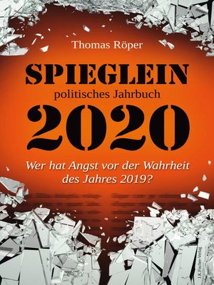 cover image of SPIEGLEIN politisches Jahrbuch 2020